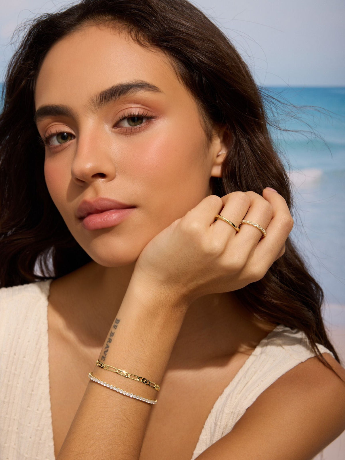 Gold Filled Figaro Bracelet