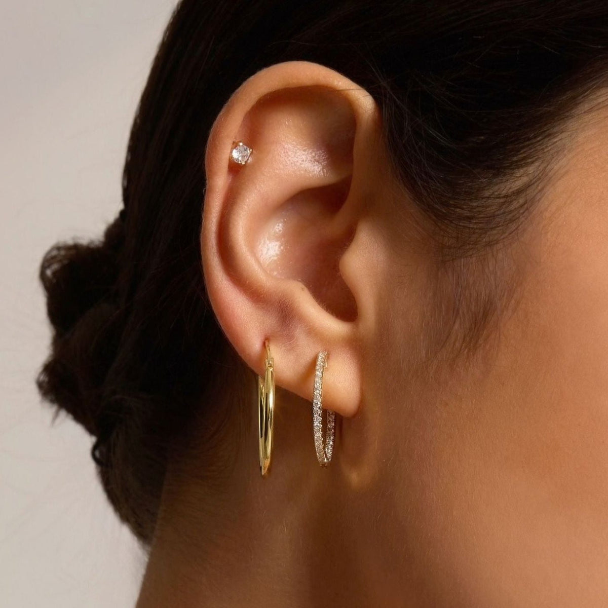 Medium Hoop Set