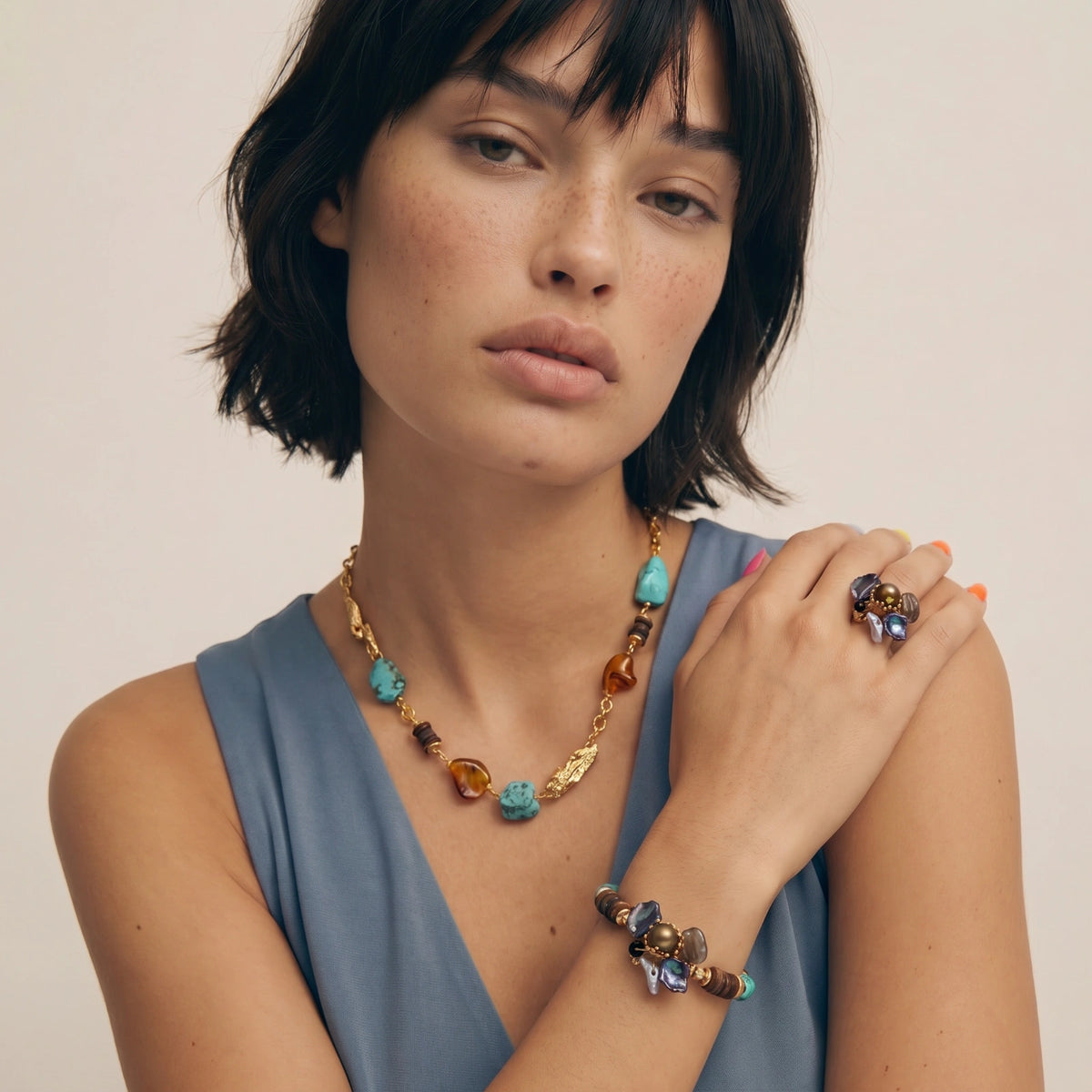 Desert Sunset Necklace by VettedArc