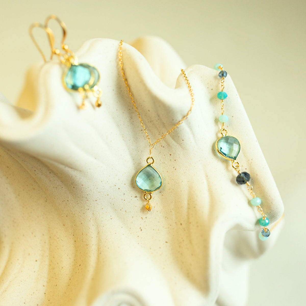 Aquamarine Ballet Pendant