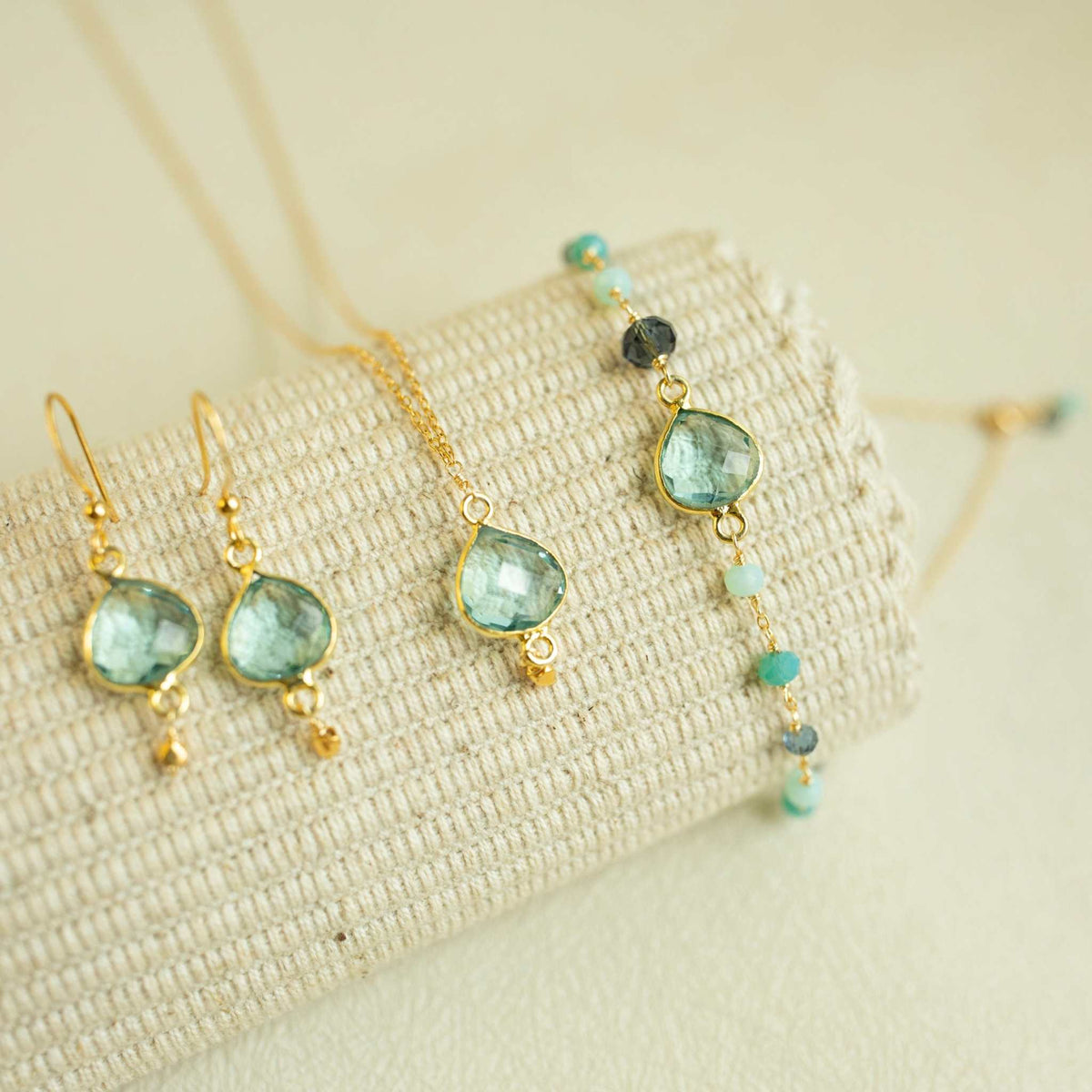 Aquamarine Ballet BraceletFeaturing a heart-shaped aquamarine quartz gemstone, this beautiful gemstone tribute to art and literature is perfect for any occasion (especially March birthdays). BraceletsPARKEN JEWELRYVettedArcAquamarine Ballet Bracelet