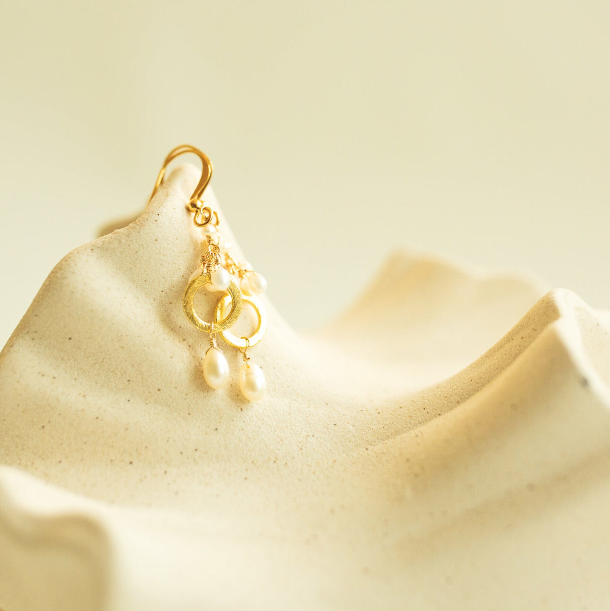 Pink Tourmaline Solara Earrings