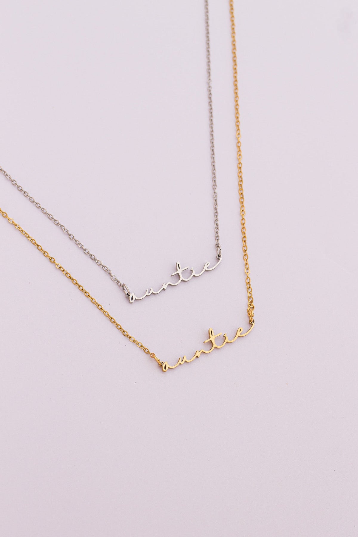 "Auntie" Necklace