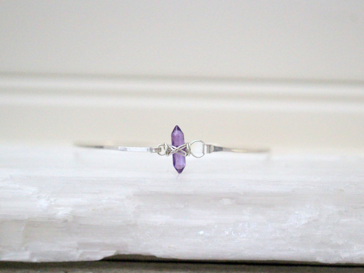 Crest Bracelet - Amethyst