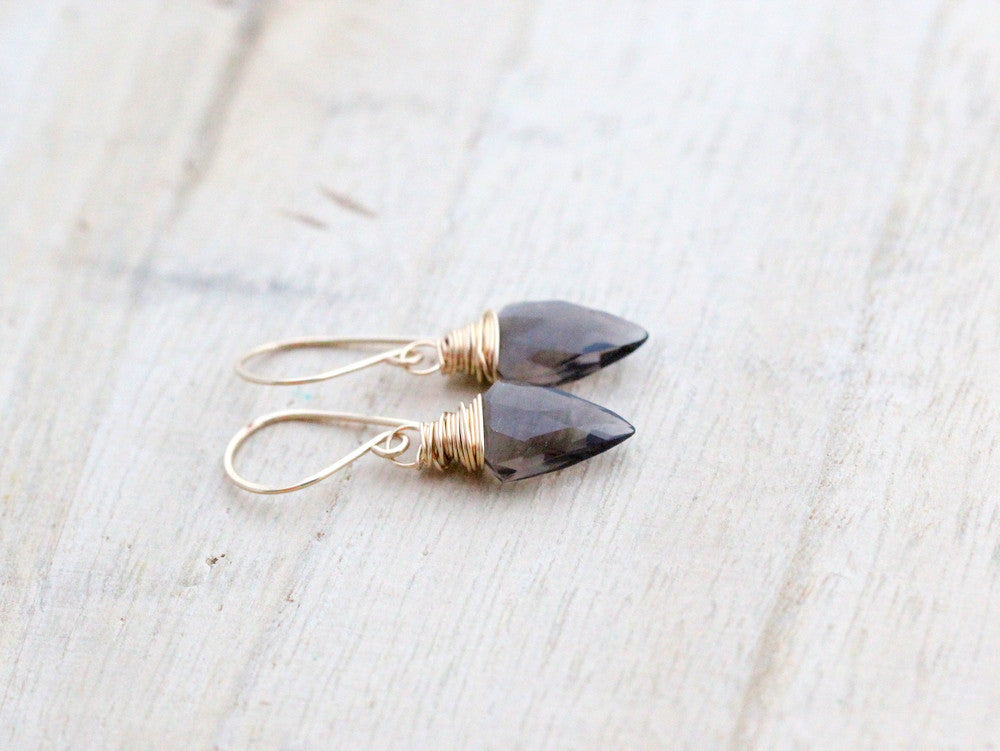 Arrow Drop Earrings - Multiple Colors Available