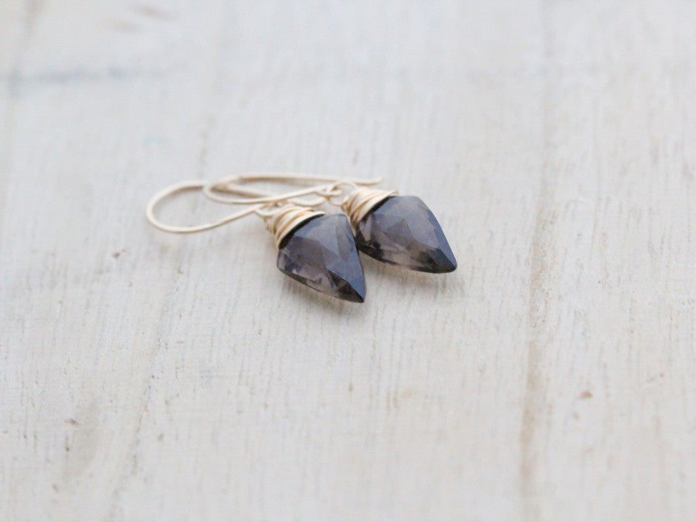 Arrow Drop Earrings - Multiple Colors Available