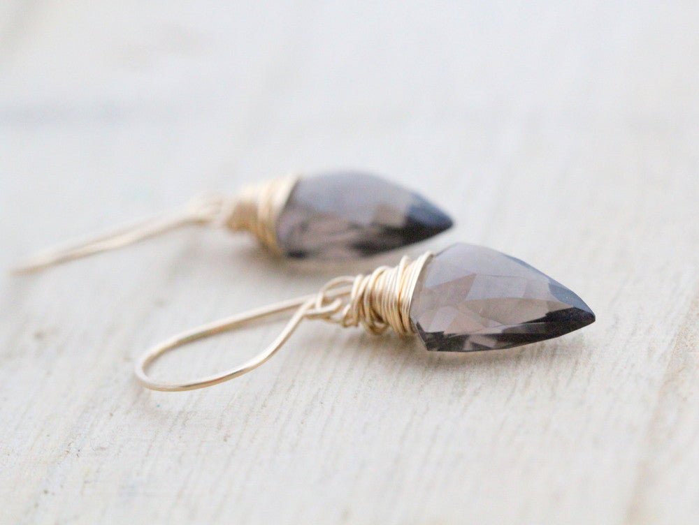 Arrow Drop Earrings - Multiple Colors Available