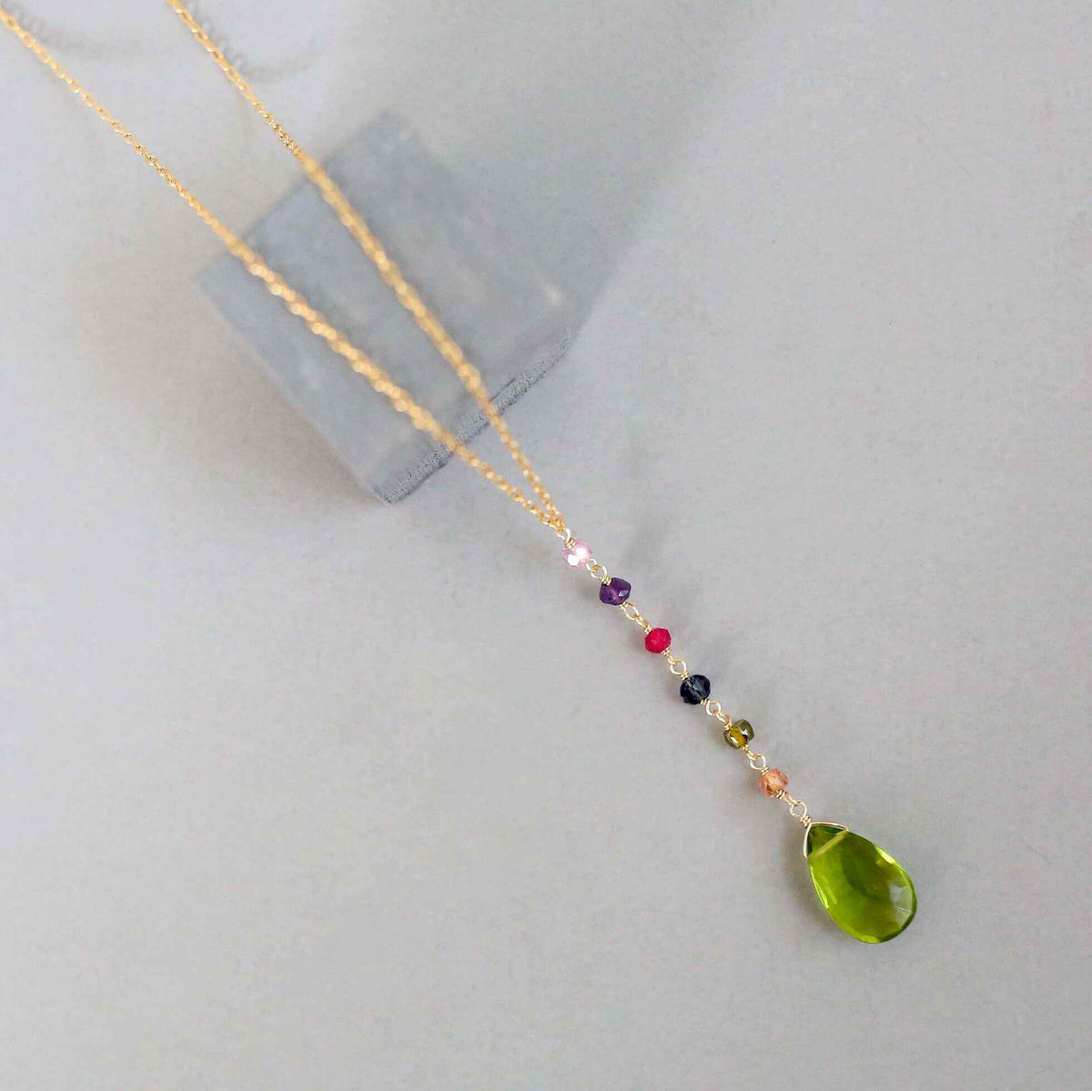 Gemstone Yoga PendantsYoga pendants are designed for total simplicity in 7 different gemstone options.
- 18-20" long with a 2" extender chain- Y pendant drop is 2" long
- Spring ring clasNecklacesPARKEN JEWELRYVettedArcGemstone Yoga Pendants