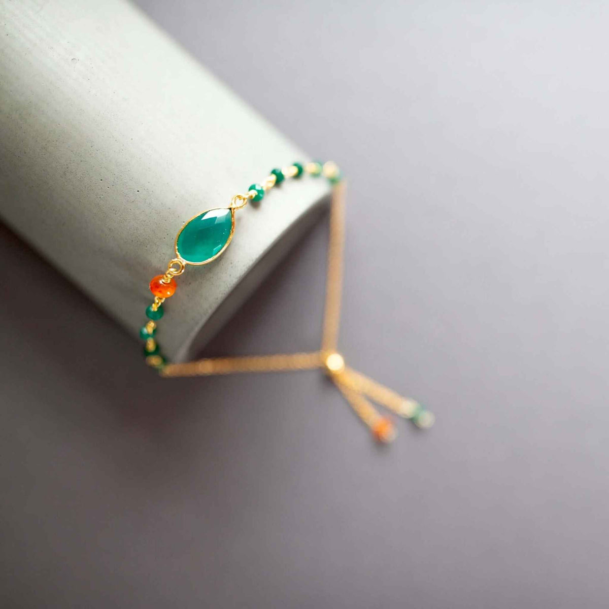 Bracelet Set: Green Onyx and Green JadeOur easy stacking bracelet sets are completely adjustable so they fit everyone. Combining sparkling bezel gemstones and tiny stone accents, this beautiful green set Bracelet SetPARKEN JEWELRYVettedArcGreen Onyx and Green Jade
