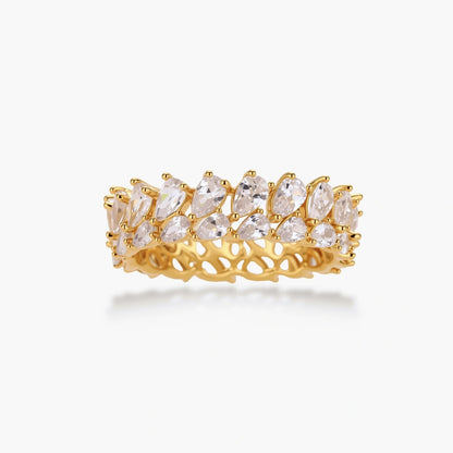Double Pear Brilliance Ring - VettedArc