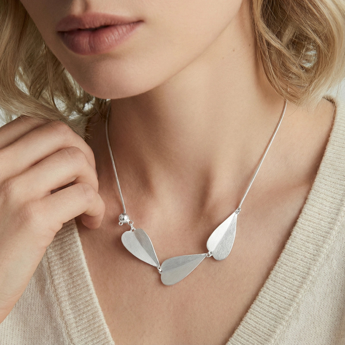 Botanical Whisper Necklace by VettedArc