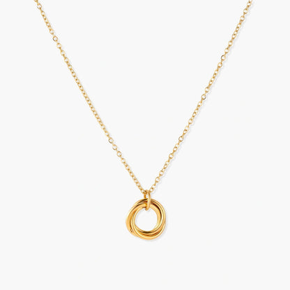 Twisted Harmony Necklace by VettedArc