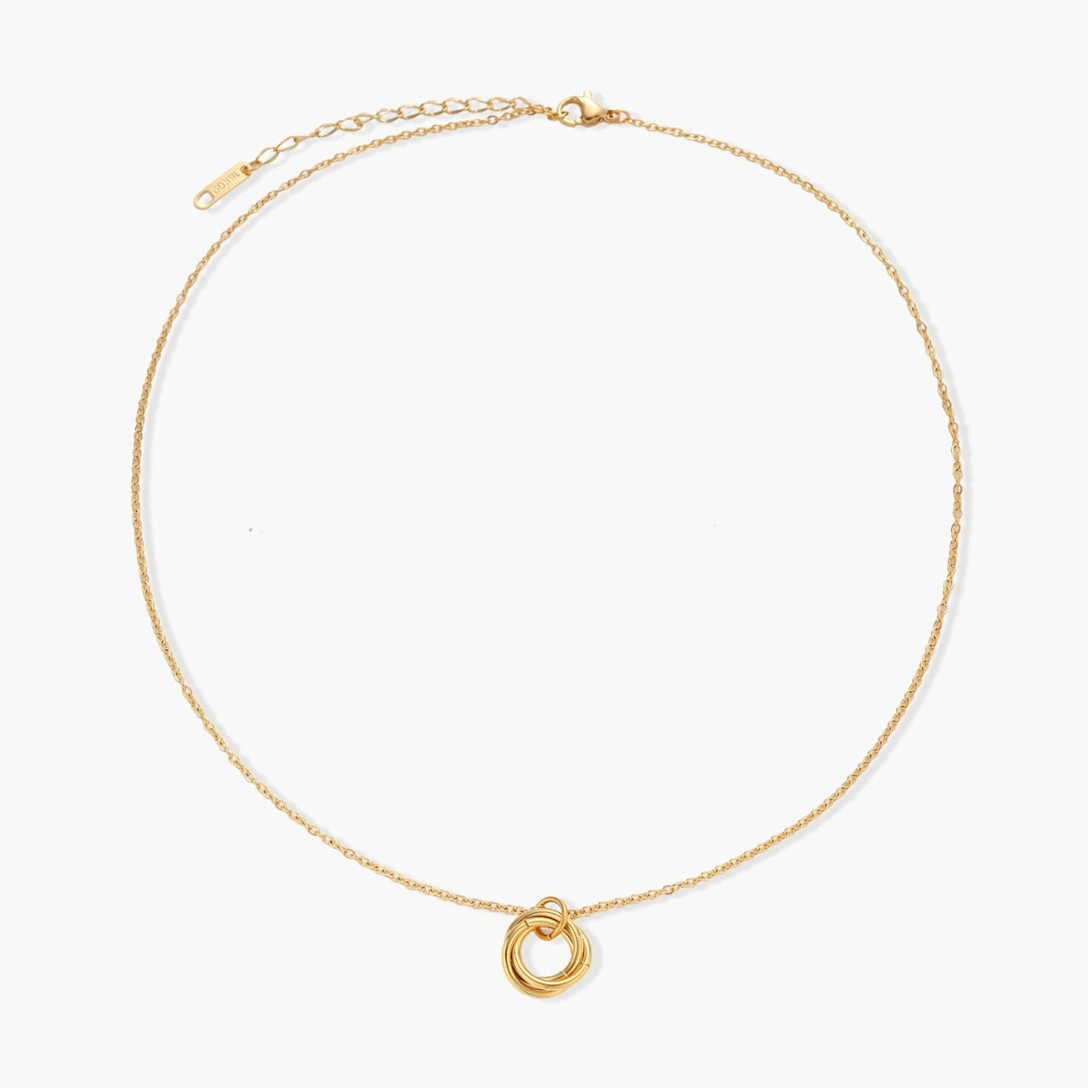 Twisted Harmony Necklace by VettedArc