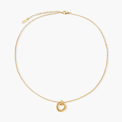 Twisted Harmony Necklace by VettedArc