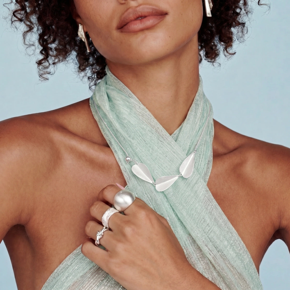 Botanical Whisper Necklace by VettedArc