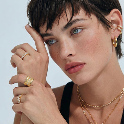 Double Pear Brilliance Ring - VettedArc