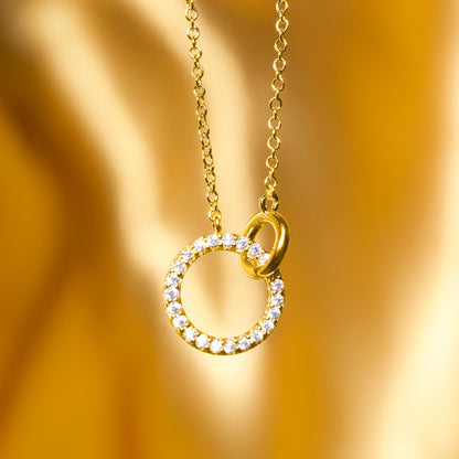 Open Circle Necklace