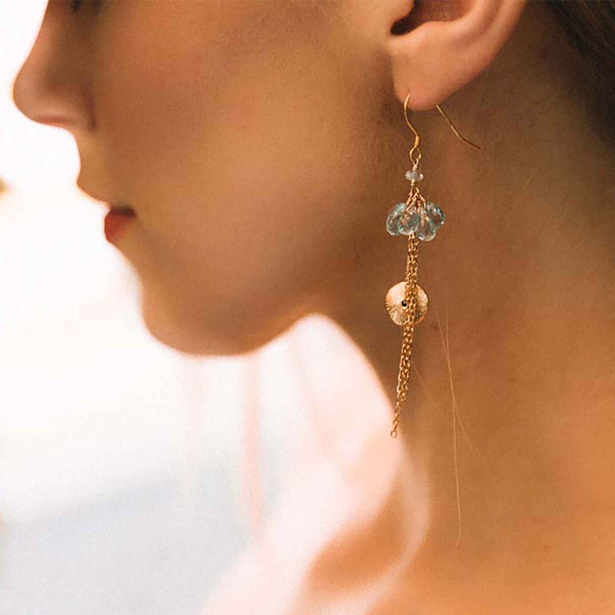 Amethyst En Pointe EarringsInspired by ballerinas, all of the earrings in this collection are gracefully designed to "dance" with the light.
- Amethyst briolette gemstones- 3" long
- French hoEarringsPARKEN JEWELRYVettedArcAmethyst En Pointe Earrings