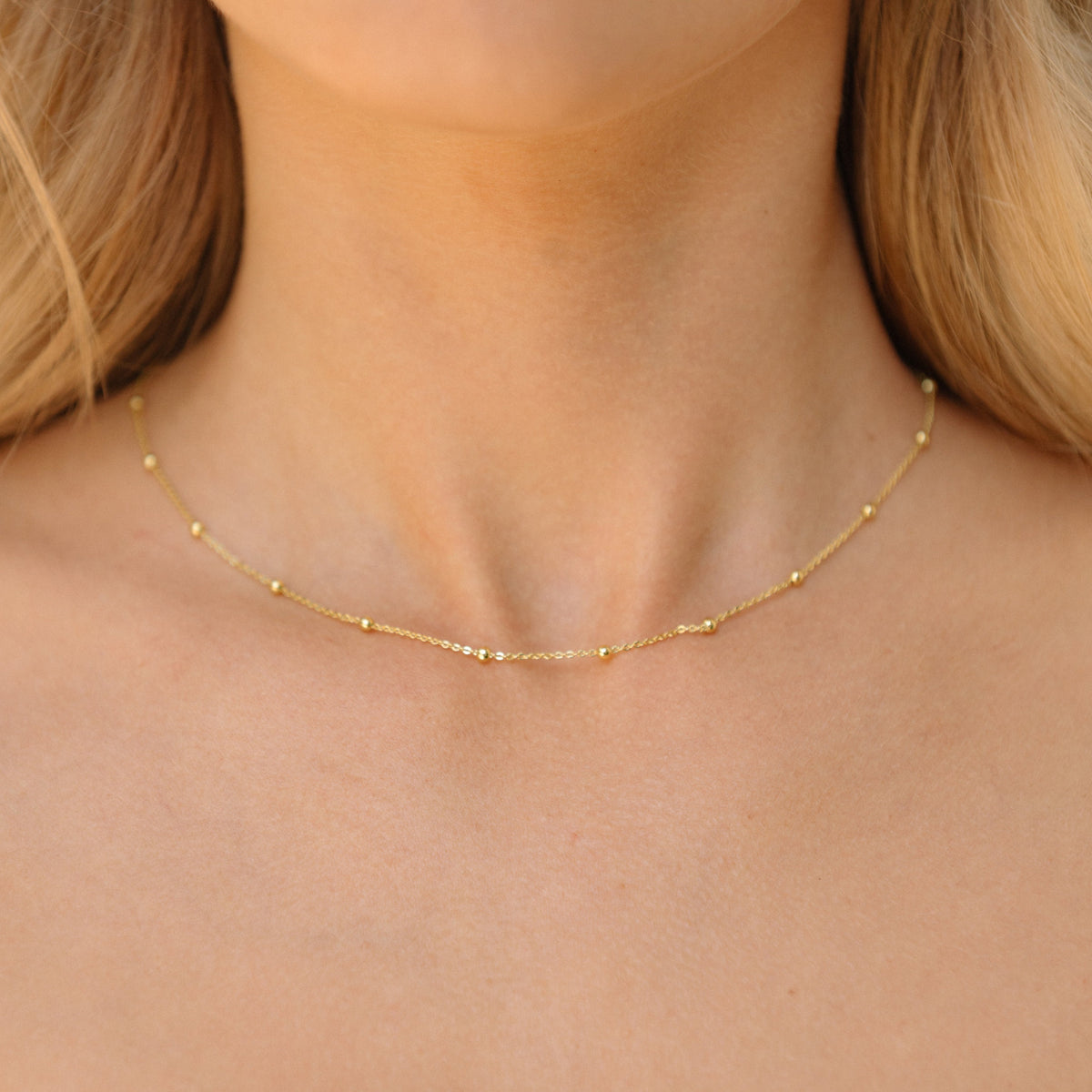 Gold Filled Satellite Chain