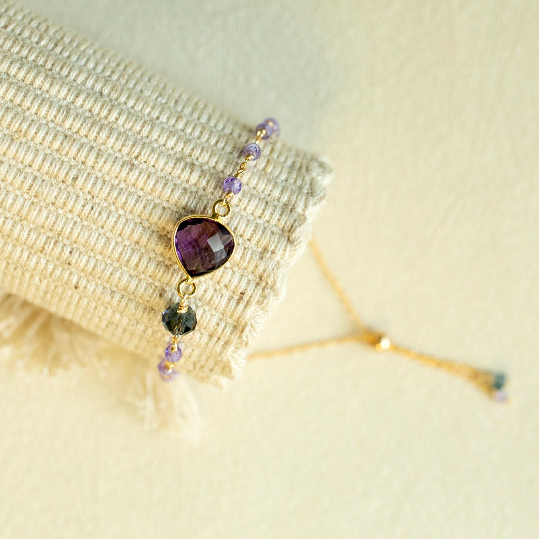 Amethyst Ballet Bracelet