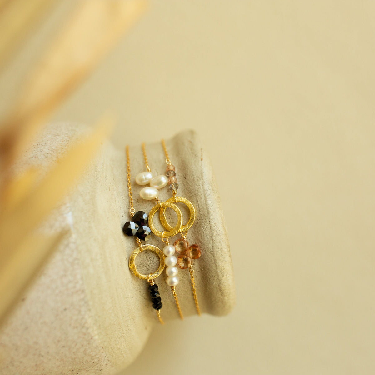 Black Spinel Solara Bracelet