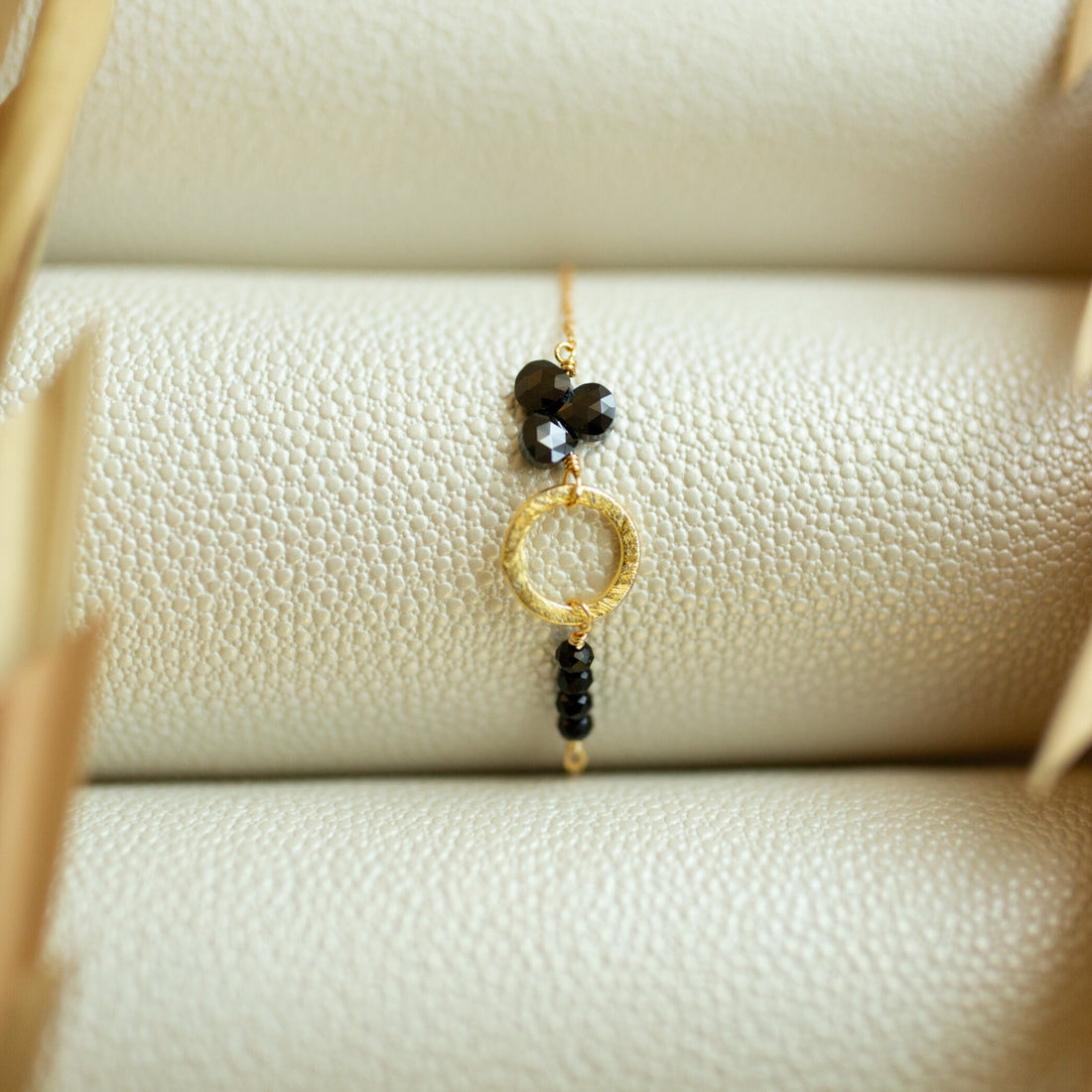 Black Spinel Solara Bracelet