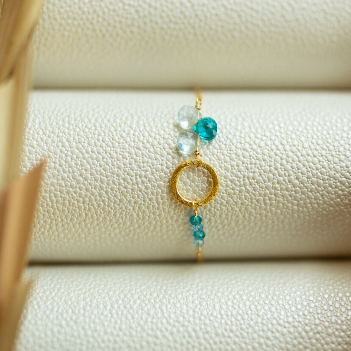Aquamarine Solara Bracelet
