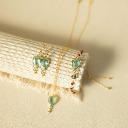Green Amethyst Gold Isla BraceletLightweight and timeless, our Isla Bracelet is made to be cherished and worn often—adding polish to everyday looks while elevating special moments. 
A modern classicBraceletsPARKEN JEWELRYVettedArcGreen Amethyst