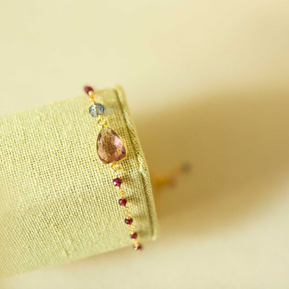 London Blue Quartz Gold Isla BraceletLightweight and timeless, our Isla Bracelet is made to be cherished and worn often—adding polish to everyday looks while elevating special moments. 
A modern classicBraceletsPARKEN JEWELRYVettedArcLondon Blue quartz