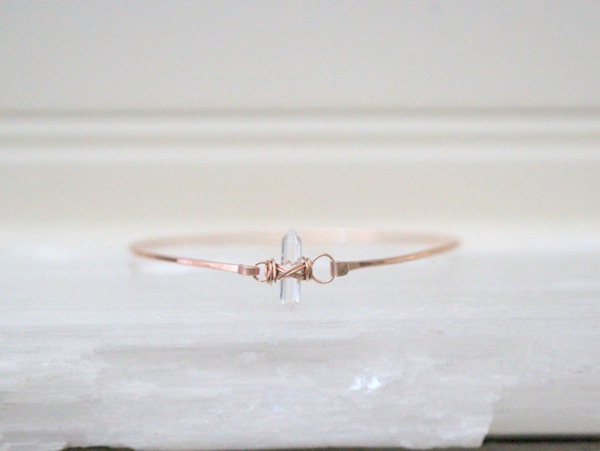 Crest Bracelet - Crystal Quartz