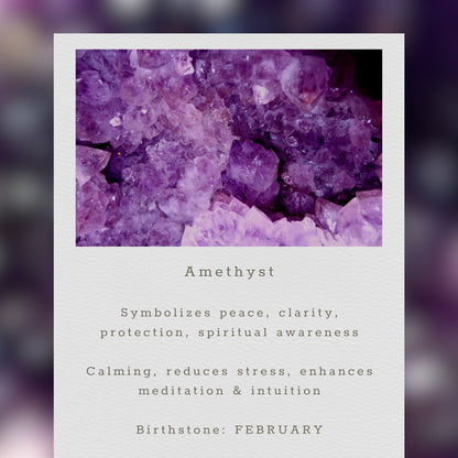 Amethyst Ballet Necklace