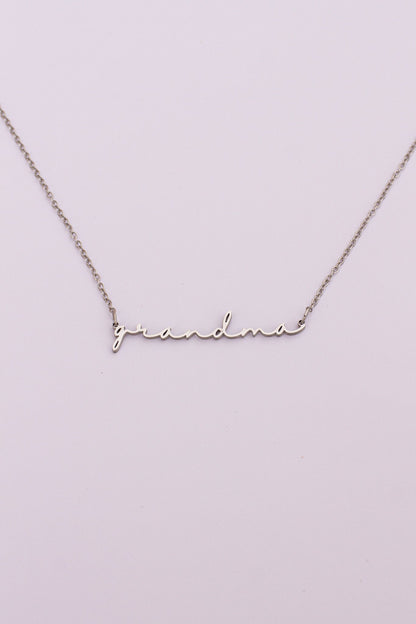 "Grandma" Necklace