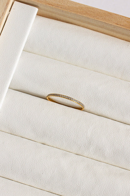 Crystal Stacker Ring