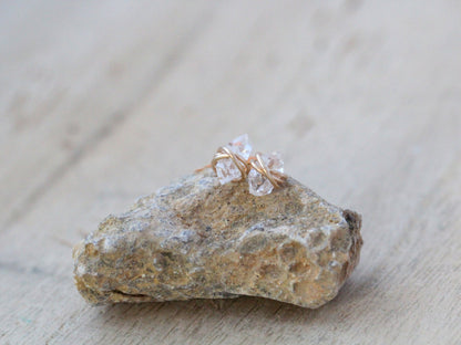 Herkimer Diamond Studs - As Seen On The Small Things Blog &amp; Baby Daddy