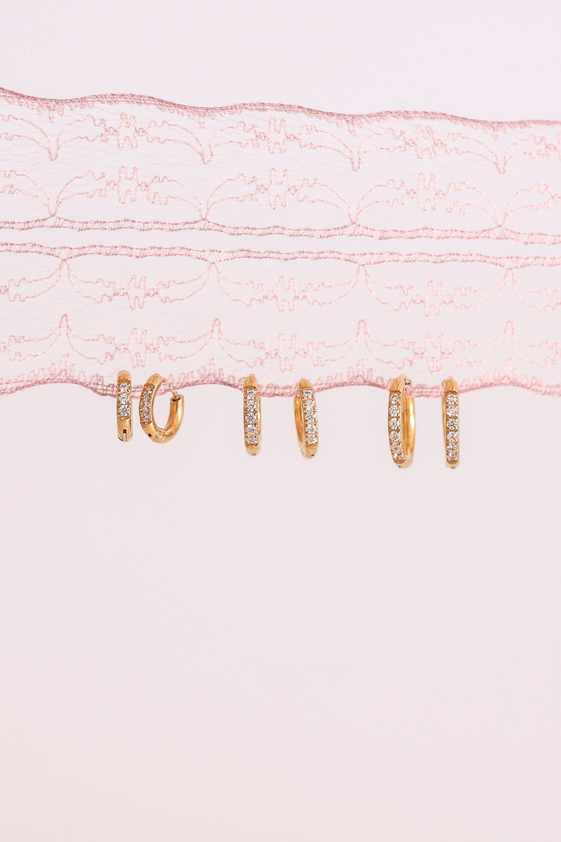 Micro Crystal Hoop