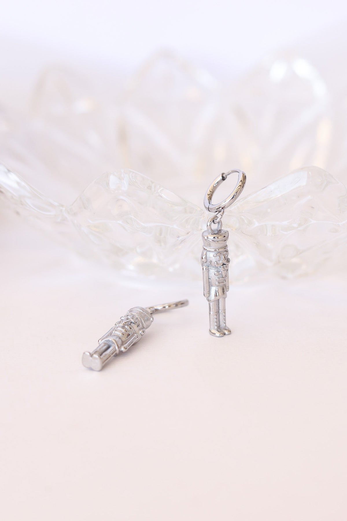 Nutcracker Huggie Hoop
