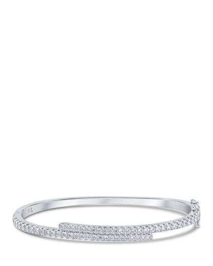Pave Overlay CZ Bracelet