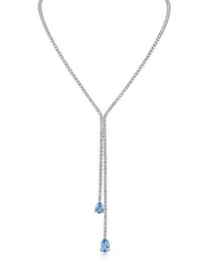 Double Drop Y-Necklace