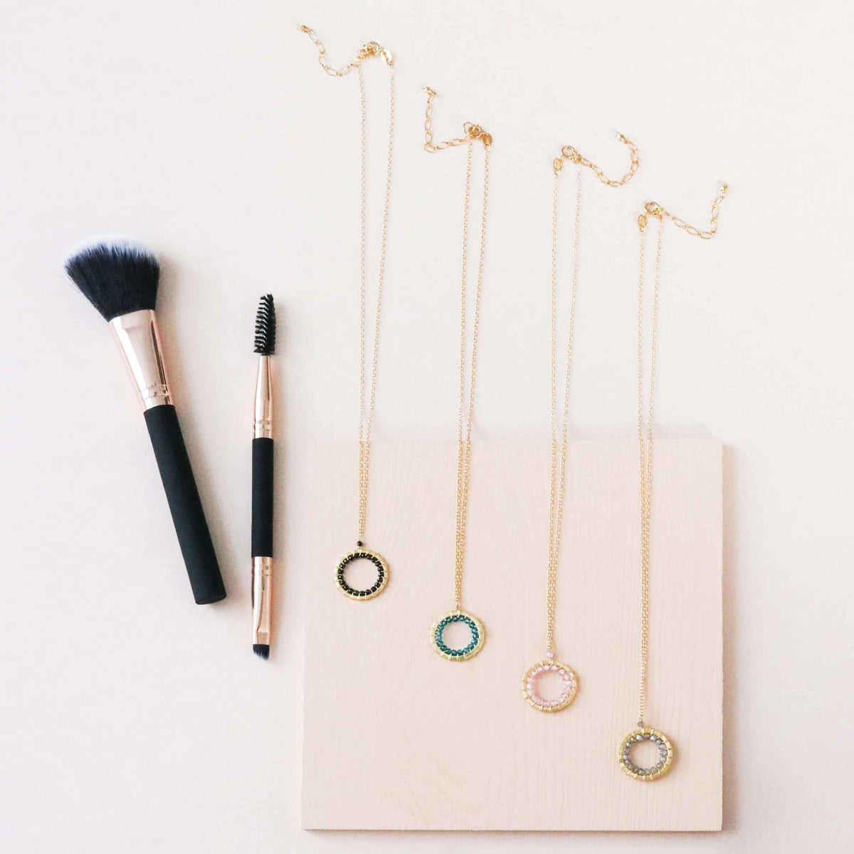 Rose Quartz Halo Mini Gold PendantThe Halo collection was our very first one. Intended to symbolize the intricate, universal energy woven within us all. This beautiful necklace is ultra lightweight aNecklacesPARKEN JEWELRYVettedArcRose Quartz Halo