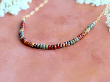 Suede Collar Necklace
