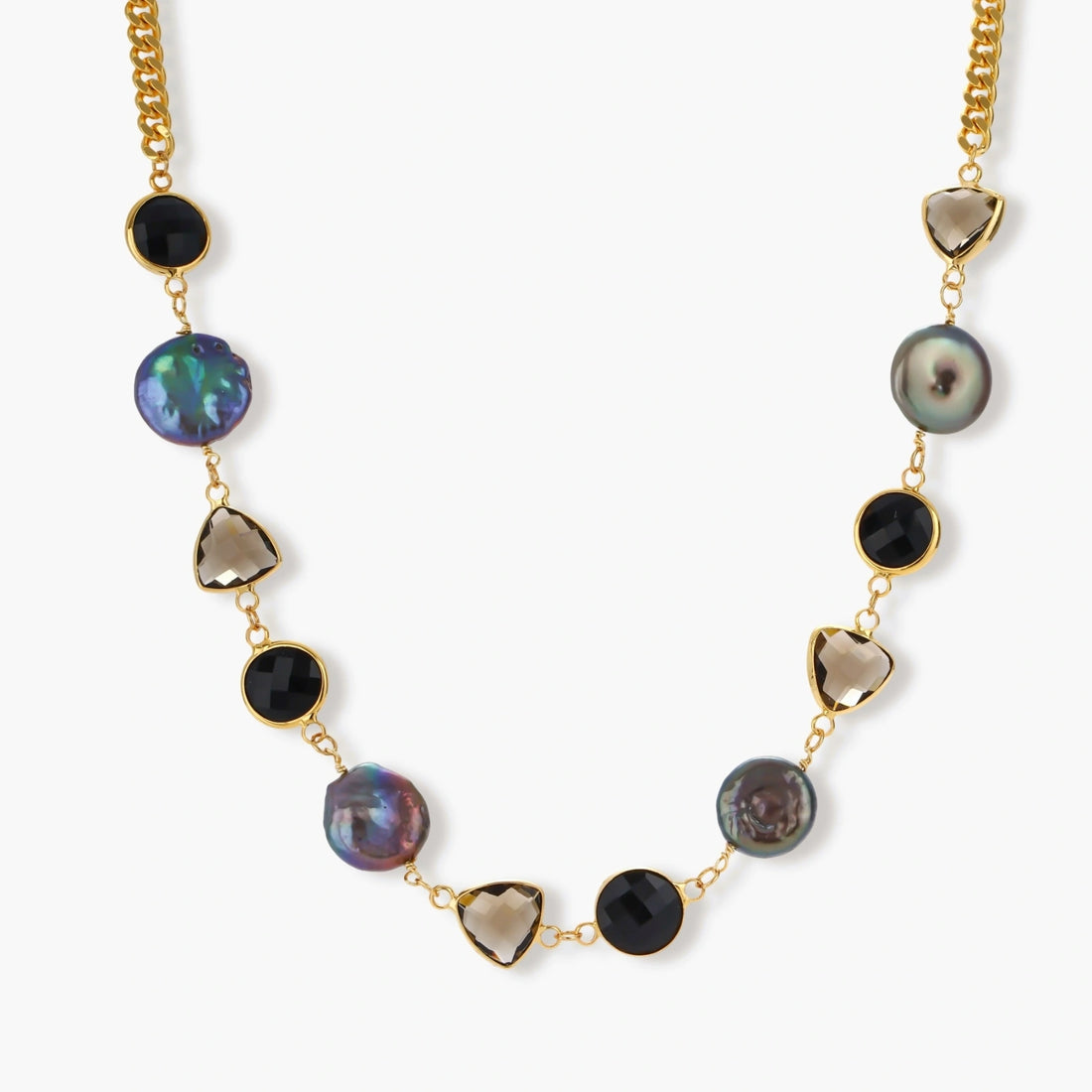 Midnight Baroque Necklace - VettedArc