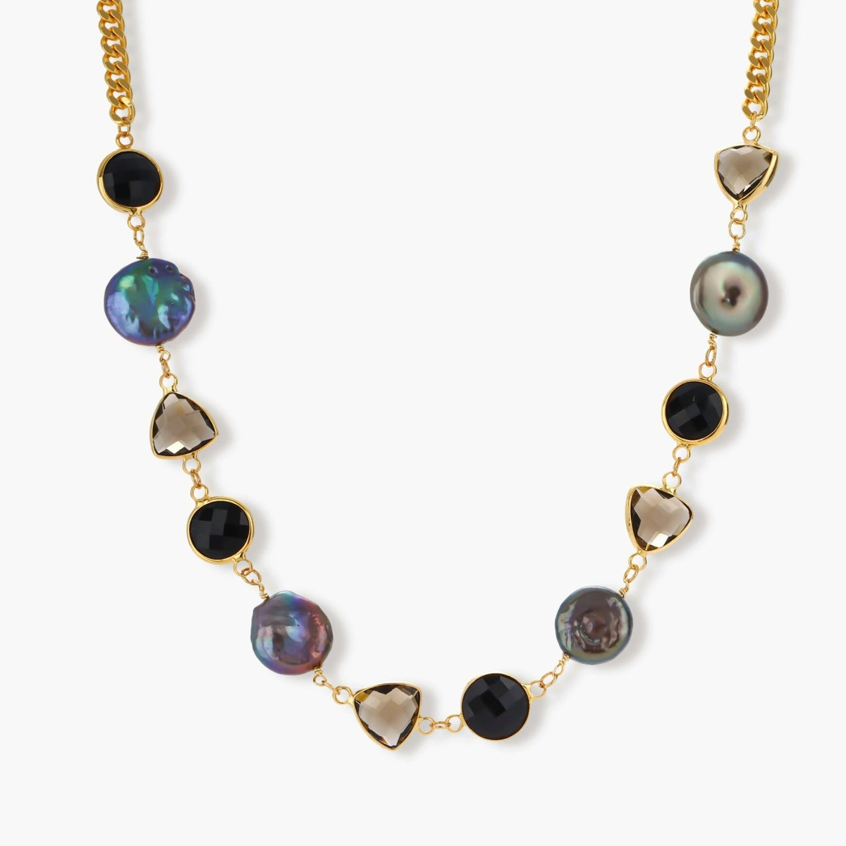 Midnight Baroque Necklace - VettedArc