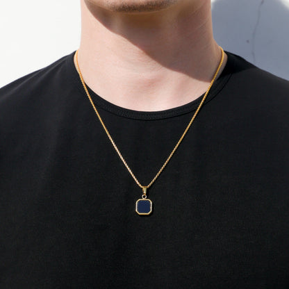 Black Onyx Pendant Set
