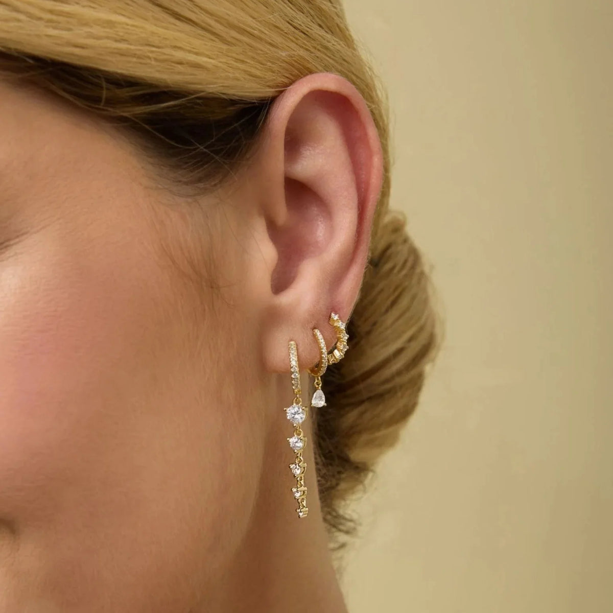 Pear Drop Earring Set