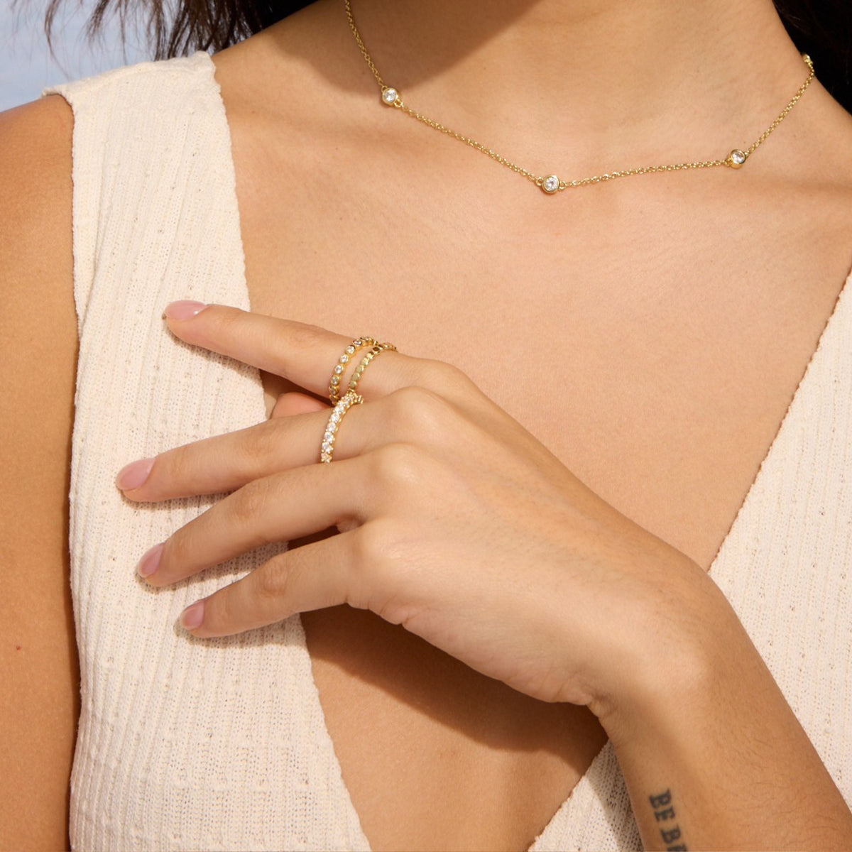 Gold Filled Dot Ring