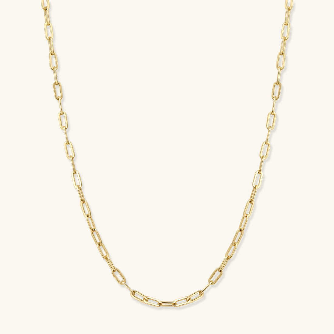 Gold Filled Paperclip Chain