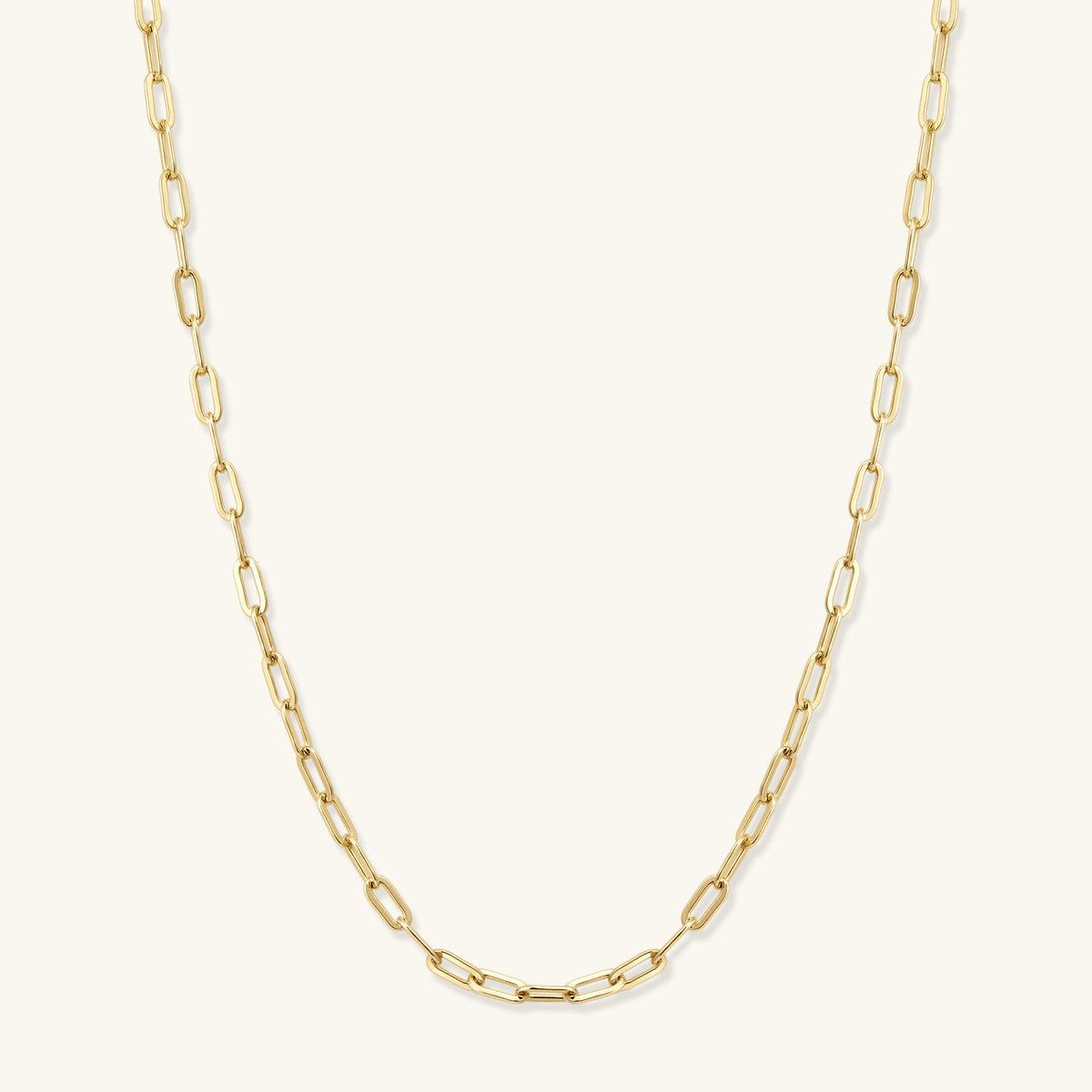 Gold Filled Paperclip Chain