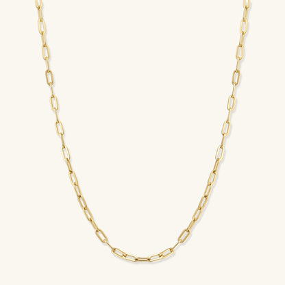 Gold Filled Paperclip Chain