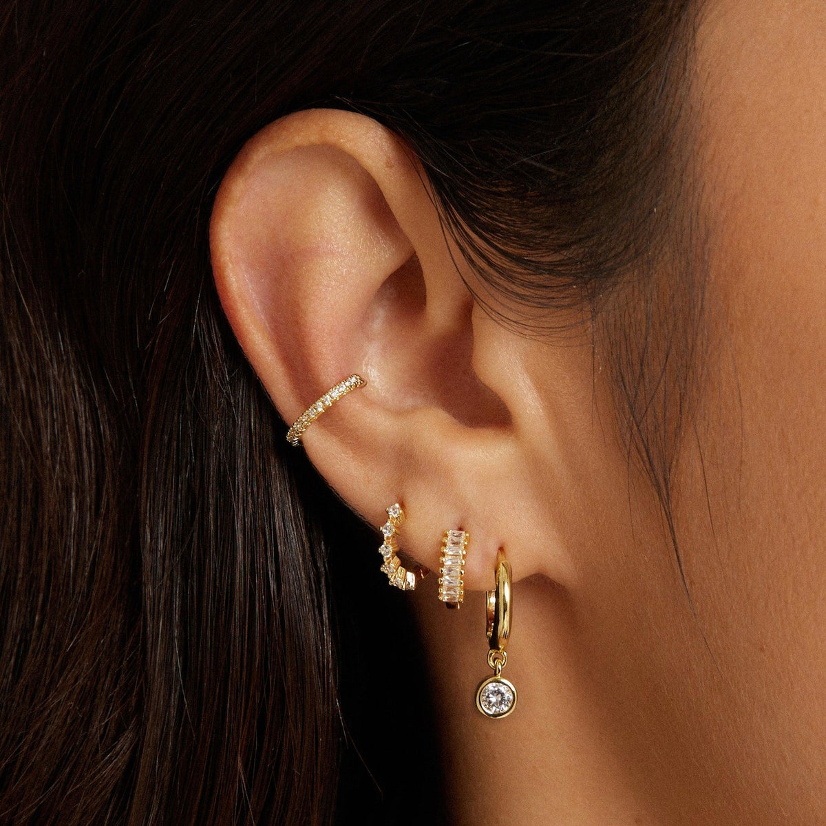 Cluster Diamond Set