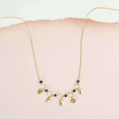 Black Spinel Mini Chain Loop NecklaceDelicate, handmade gemstone chain.
- Black Spinel gemstones- 16 - 18" long with 2" extender- Spring ring clasp- 14k gold plated fine Italian sterling silver- Gift boNecklacesPARKEN JEWELRYVettedArcBlack Spinel Mini Chain